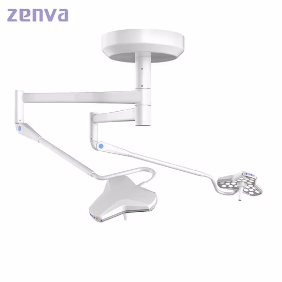Lampara de Cirugia Zenva Cabezal Doble