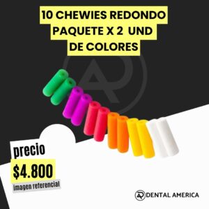 10 Chewies redondo x 2 Total 20