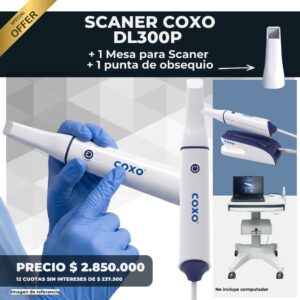 SCANER COXO DL300P + MESA PARA SCANNER + PUNTA DE OBSEQUIO