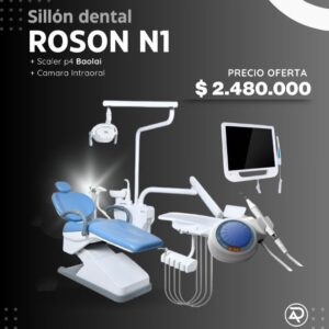 Sillón Dental Roson N1 + Scaler P4 Baolai + Cámara Intraoral