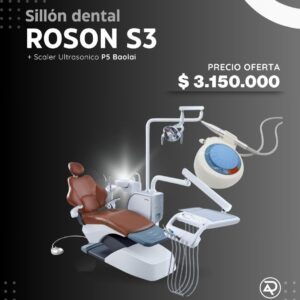 Sillón Dental Roson S3 + Scaler P5 Baolai