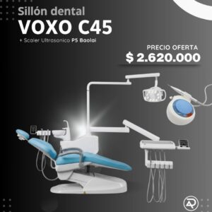 Sillón Dental Voxo C45 + Scaler Baolai P5