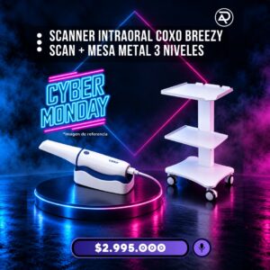 Scanner Coxo Breezy + Mesa Metal 3 niveles