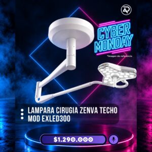 Lámpara de Cirugia Zenva Techo MOD. EXLED300